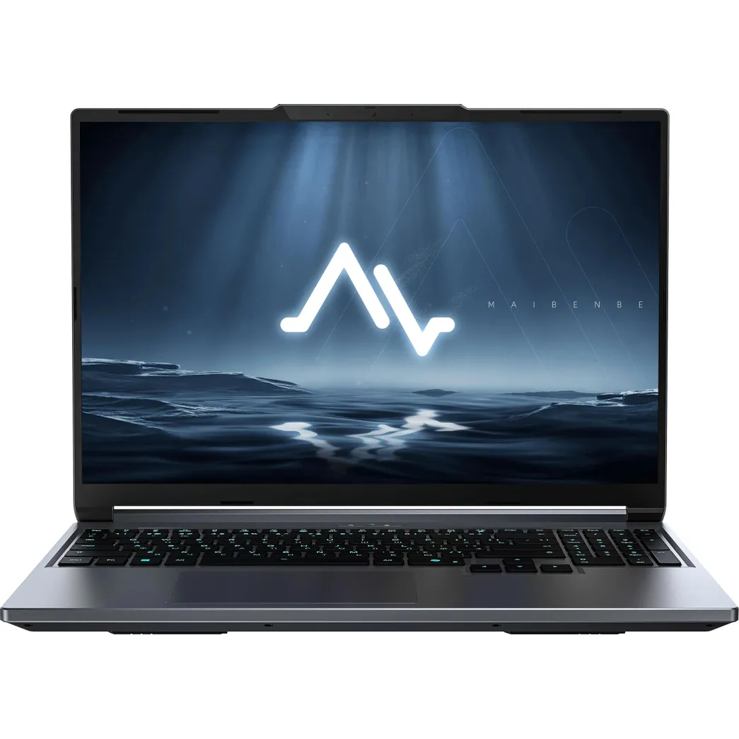 Ноутбук Maibenben X16C-i54456 (X16C-I544560G44HG4E10-Win11H)Core i5 14450HX 16Gb SSD1Tb NVIDIA GeForce RTX 5060 8Gb 16" IPS FHD+ (1920x1200) grey WiFi