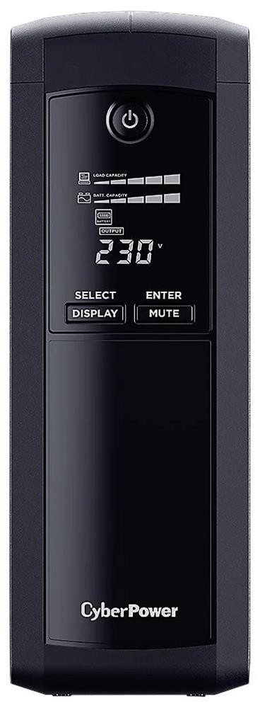 ИБП CyberPower VP1200ELCD (1200VA/720W USB/RS-232/RJ11/45 (4 + 1 EURO))