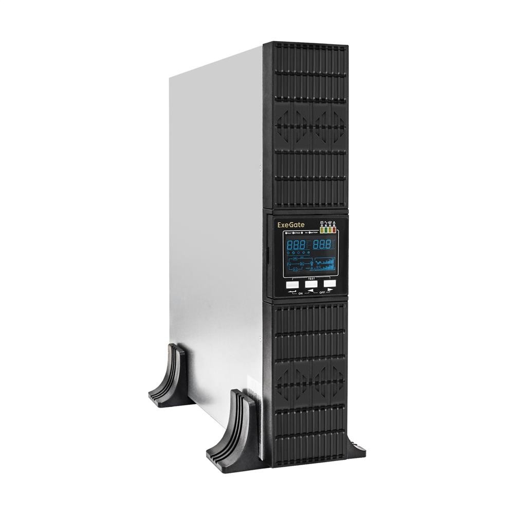 ИБП On-line ExeGate PowerExpert ULS-3000.LCD.AVR.1SH.2C13.USB.RS232.SNMP.2U