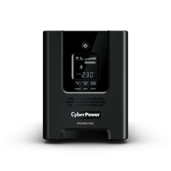 ИБП CyberPower PR2200ELCDSL 2200VA/1980W USB/RJ11/45 (9 IEC)
