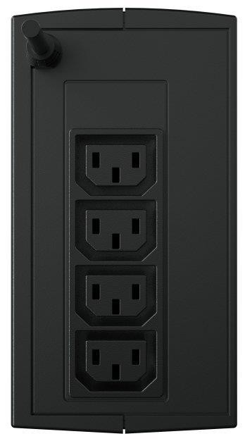 ИБП CyberPower UTI675EI , Line-Interactive, 675VA/360W (4 IEC С13)