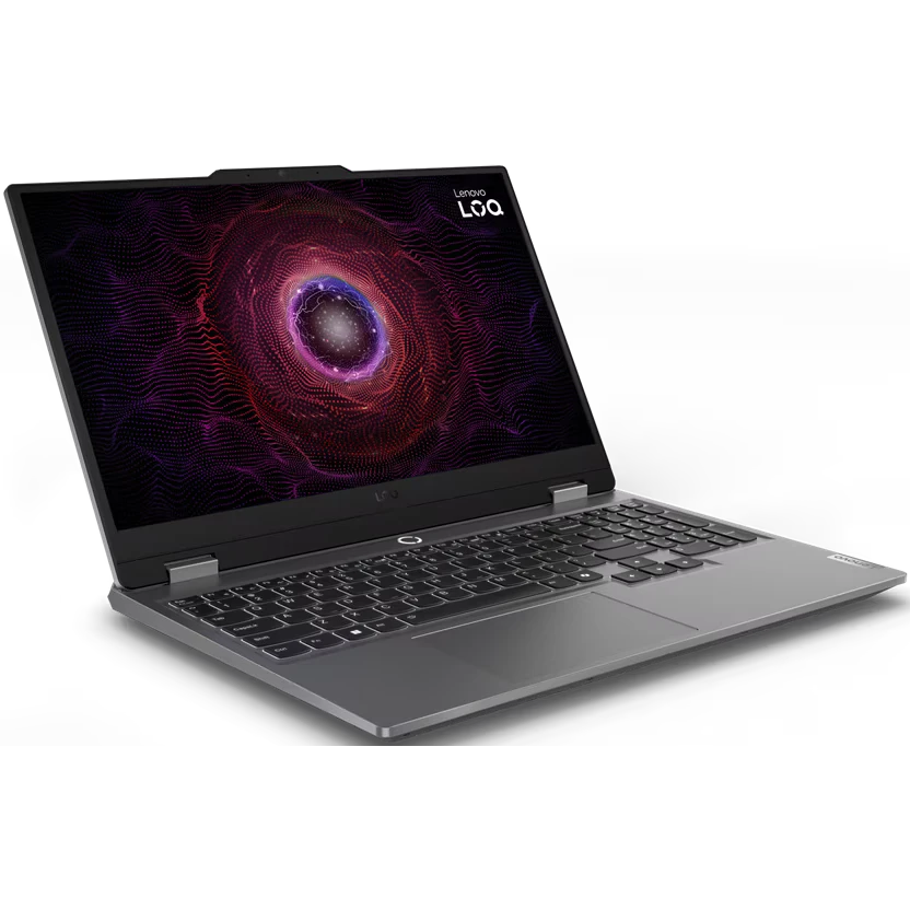 Ноутбук Lenovo LOQ 15ARP9 (83JC0057PS) Ryzen 5 7235HS 16Gb SSD512Gb NVIDIA GeForce RTX 3050 6Gb 15.6" IPS FHD (1920x1080) без ОС grey WiFi BT Cam