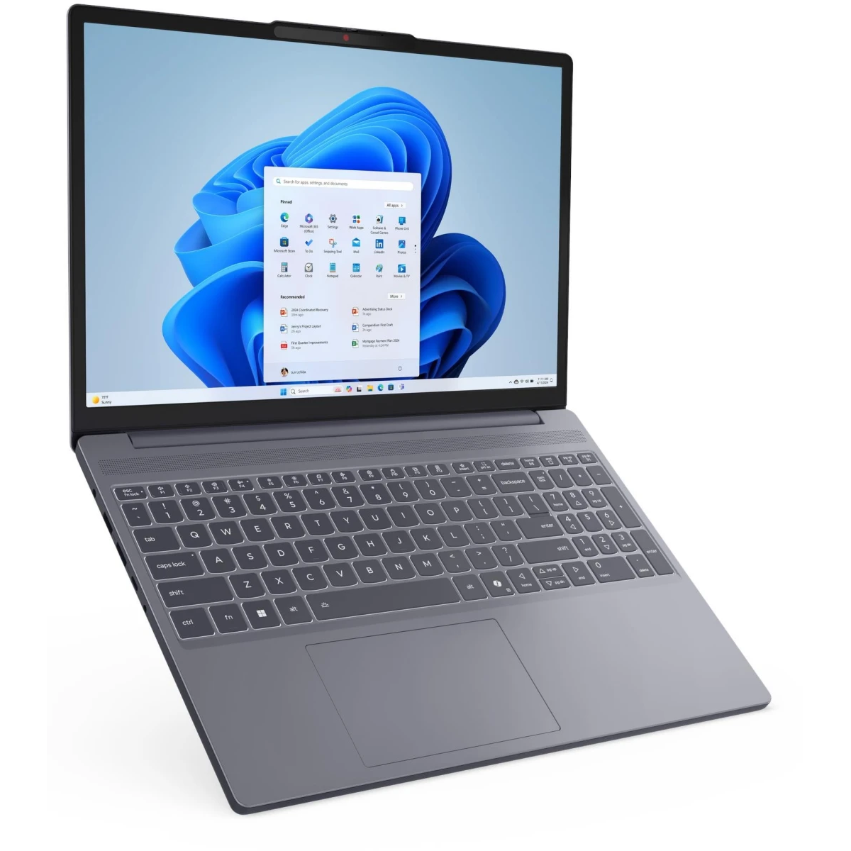 Ноутбук Lenovo IdeaPad Slim 3 15ARP10 (83K700K5RK) Ryzen 5 150 16Gb SSD 512Gb AMD Radeon 660M Graphics 15,3 WUXGA IPS Cam 60Вт*ч No OS Серый