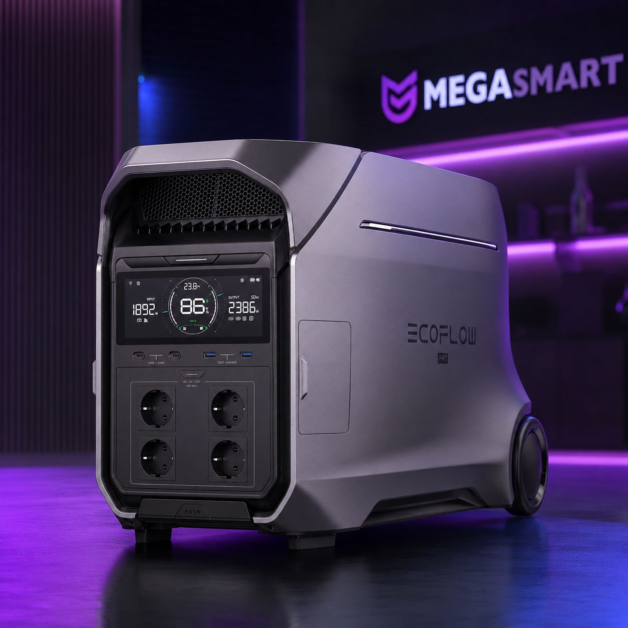 Портативная электростанция EcoFlow DELTA Pro 3 (4096 Втч)