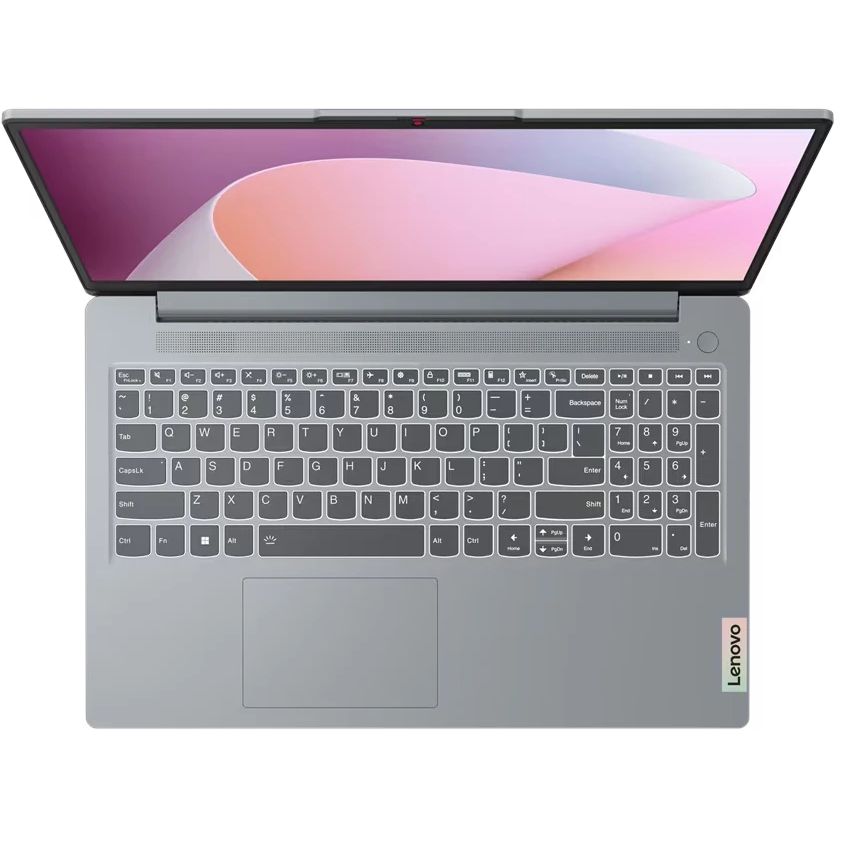 Ноутбук Lenovo IdeaPad Slim 3 15AMN8 (82XQ01CCPS) Ryzen 3 30 8Gb SSD256Gb AMD Radeon 610M 15.6" IPS FHD (1920x1080) без ОС grey WiFi BT Cam