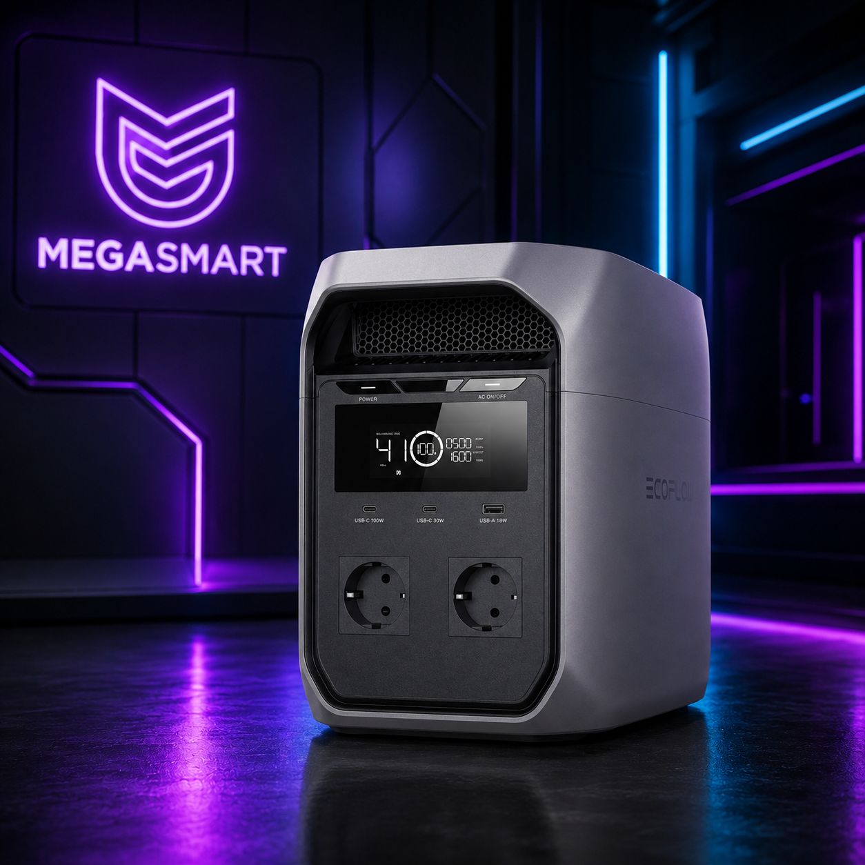 Портативная электростанция EcoFlow DELTA 3 1800Вт (1024 Втч)