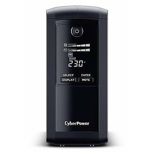 ИБП CyberPower Line-Interactive (VP1200EILCD) 1200VA/720W USB/RS-232/RJ11/45 (4 + 4 IEC С13)