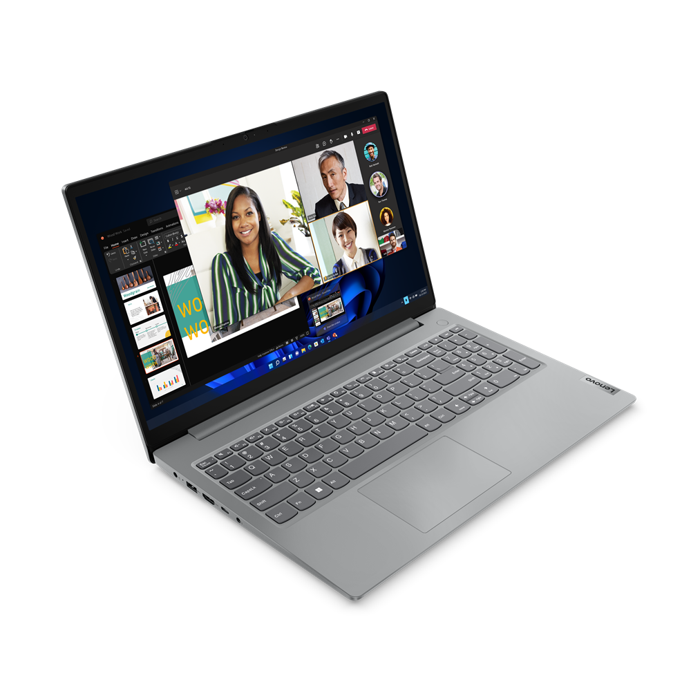 Ноутбук Lenovo V15 G4 AMN (83CQA01BIN) Ryzen 5 7520U 16Gb SSD512Gb AMD Radeon 610M 15.6" TN FHD (1920x1080) без ОС grey WiFi BT Cam