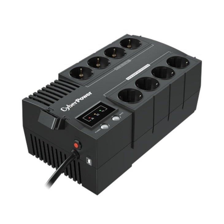 ИБП CyberPower BS650E NEW 650VA/390W USB, (4+4 EURO) (272765)