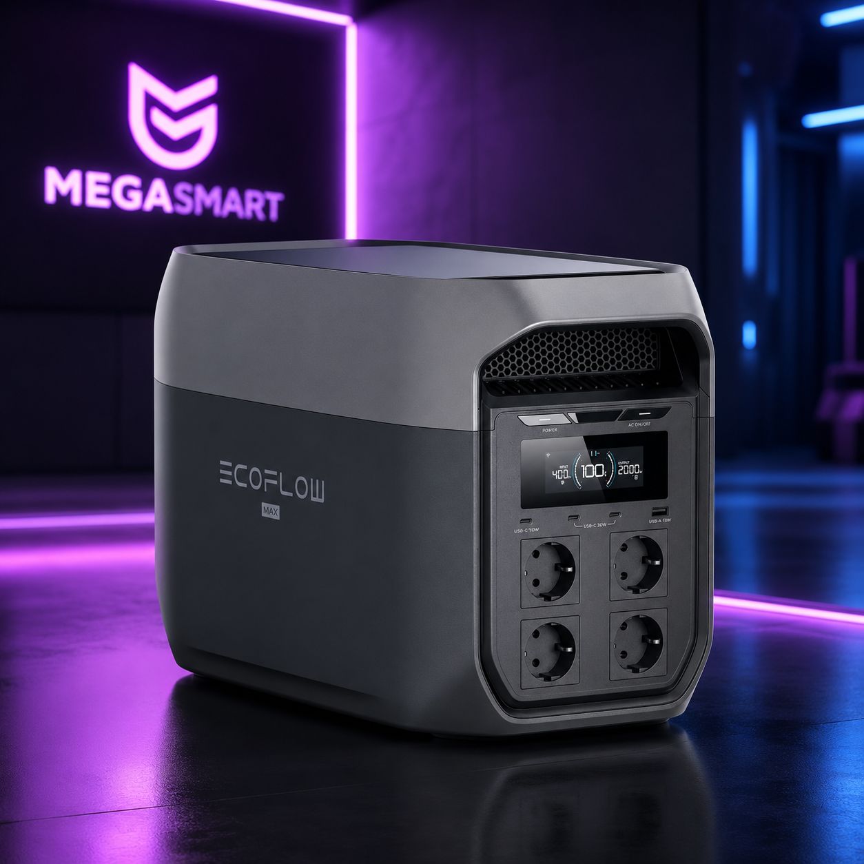 Портативная электростанция EcoFlow DELTA 3 Max (2048 Втч)