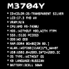17.3" Ноутбук ASUS VivoBook 17X M3704YA-AU129 серебристый