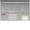 15.6" Ноутбук ASUS Vivobook Go 15 E1504FA-BQ1163 серый