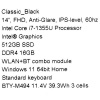 14" Ноутбук MSI Modern 14 C13M-673RU черный