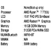 15.6" Ноутбук Acer Aspire Lite AL15-42P-R2WK серебристый